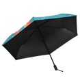 thumbnail image 5 of Compact Sun Umbrella Windproof Travel Umbrellas for Rain Strong Portable UV Protection Hello Summer Fish, 5 of 8