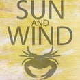thumbnail image 2 of Phillip, Jamie 15x15 Gold Ornate Wood Framed with Double Matting Museum Art Print Titled - Sun and Wind, 2 of 4