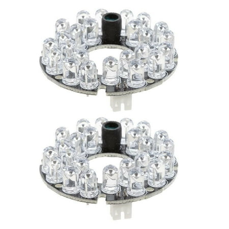 

2X 24 LED Bulb IR Infrared Lamp Board For CCTV Cameras Surveillance