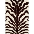 thumbnail image 2 of Safavieh Cambridge Collection CAM709V Handmade Moroccan Geometric Ivory and Brown Premium Wool Runner (2'6" x 8'), 2 of 10