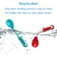 thumbnail image 4 of RV Juego de cucharas de 2 uds, cuchara de entrenamiento para bebés para niños, cuchara de aprendizaje sensible al calor que cambia de Color suave Sailing Electrónica, 4 of 5