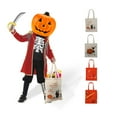 thumbnail image 6 of Halloween Pumpkin Candy Tote Bag For Kids Treat or Trick Basket, Convenient For Daily Use (4 Pack), 6 of 7
