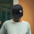thumbnail image 4 of Skull Skateboards Hat Flat Bill Hats for Men Snap Backpack Mens Hats and Caps Cool Snapback Baseball Cap for Boys Hip Hop, 4 of 6