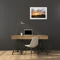 thumbnail image 3 of Hausenflock, Alan 18x13 White Modern Wood Framed Museum Art Print Titled - East Bay Sunrise III, 3 of 4