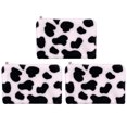 thumbnail image 1 of MasteelfCA 3 Pcs Sac de Rangement en Peluche Vache Mini Sac à Monnaie Adorable, 1 of 7