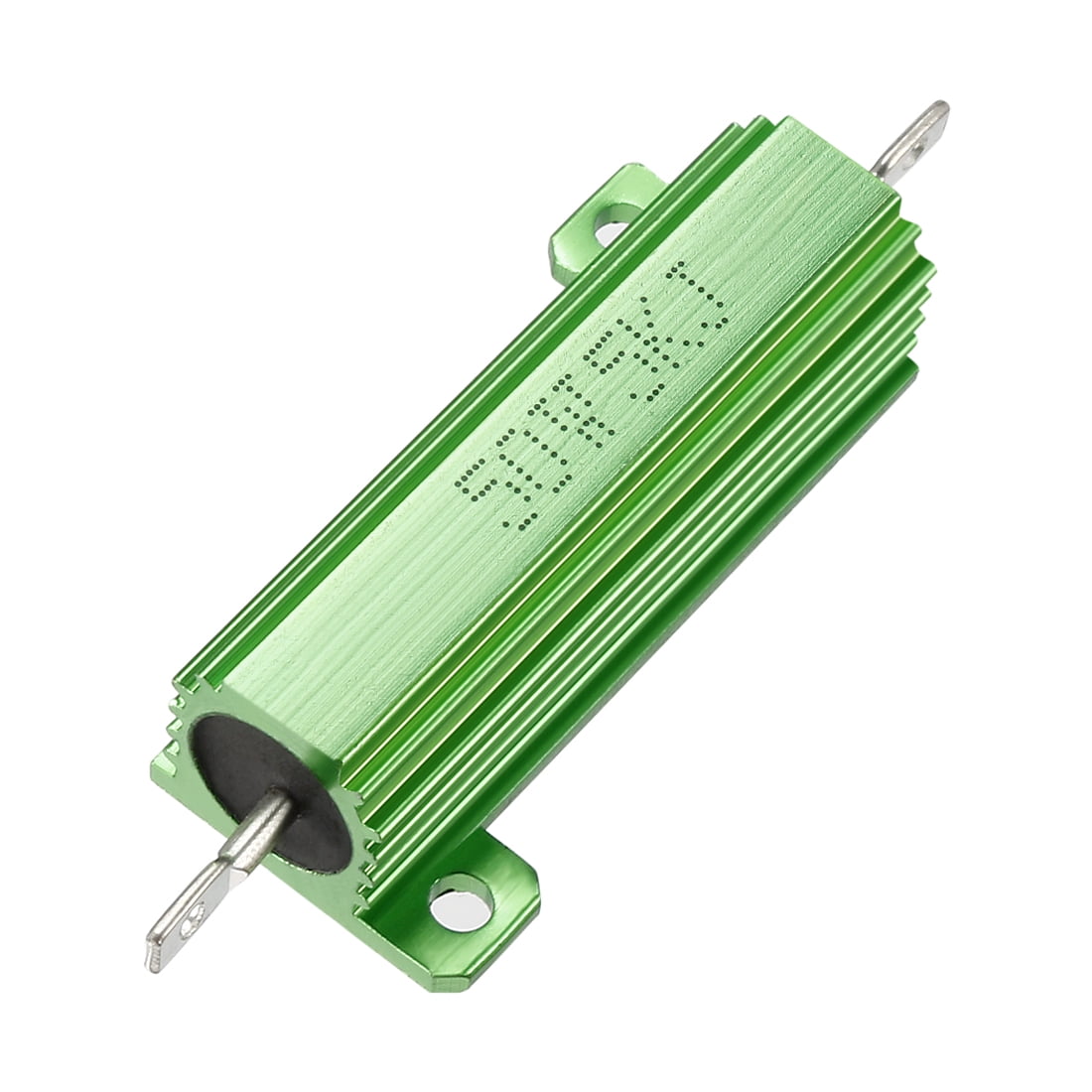 5 Résistances De Puissance 25W 12 Ohm Montage Châssis - En Aluminium Vert, Tolérance 5%, Pour éclairage, Audio, Contrôle Industriel