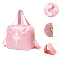 thumbnail image 6 of Milageto Cute Ballet Dance Bag Ballet Backpack Tote Bag for Gymnastics Dancing, 6 of 8