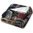 thumbnail image 3 of Barry Keoghan Blanket Cool #3 Super Soft Throw Blanket Silky Flannel Lightweight for Sofa, Bed Blanket All Season Use 50""*60""（130 * 150cm）, Style-4, 3 of 6