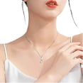 thumbnail image 3 of Couple Magnetic Necklaces, 2 Pcs Magnet Hand In Hand Necklace Pendant Necklaces Set, 3 of 4