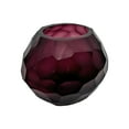 thumbnail image 4 of Bergamo Art 4" Wide Decorative Handmade Purple Abstract Bud Glass Vase Set of 2, 4 of 7