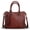Coffee, variant on Genuine Leather Purse and Handbag Women Embossed Leather Crossbody Shoulder Bag