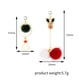 thumbnail image 3 of HomeKingdee Christmas Tree Alloy Earrings - Red Festive Earrings for Women Girls Christmas Holiday Party Accessories, 3 of 6
