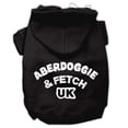 thumbnail image 3 of Pet Dog and Cat Hoodie Screen Printed, "Aberdoggie  Fetch UK", 3 of 10