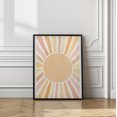 thumbnail image 3 of Boho sun Framed Art Modern Wall Decor, 3 of 15