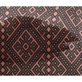 thumbnail image 4 of oneOone Viscose Chiffon Fabric Ethnic Geometric Flame Stitch Print Sewing Fabric BTY 42 Inch Wide, 4 of 4
