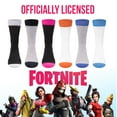 thumbnail image 3 of Calcetines Fortnite High para niños y adolescentes, paquete de 6 unidades, diseño vibrante, 3 of 4