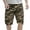 Khaki, variant on IROINNID Cargo Shorts for Men Summer Outdoors Multi-pocket Camouflage Sport Shorts Pants,Olive Green