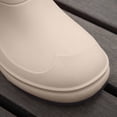 thumbnail image 6 of Women Mid Calf Waterproof Rain Boots, Matte Rubber Slip On Chunky Sole Mud Boots for Outdoor Rainy Days White 36, 6 of 8
