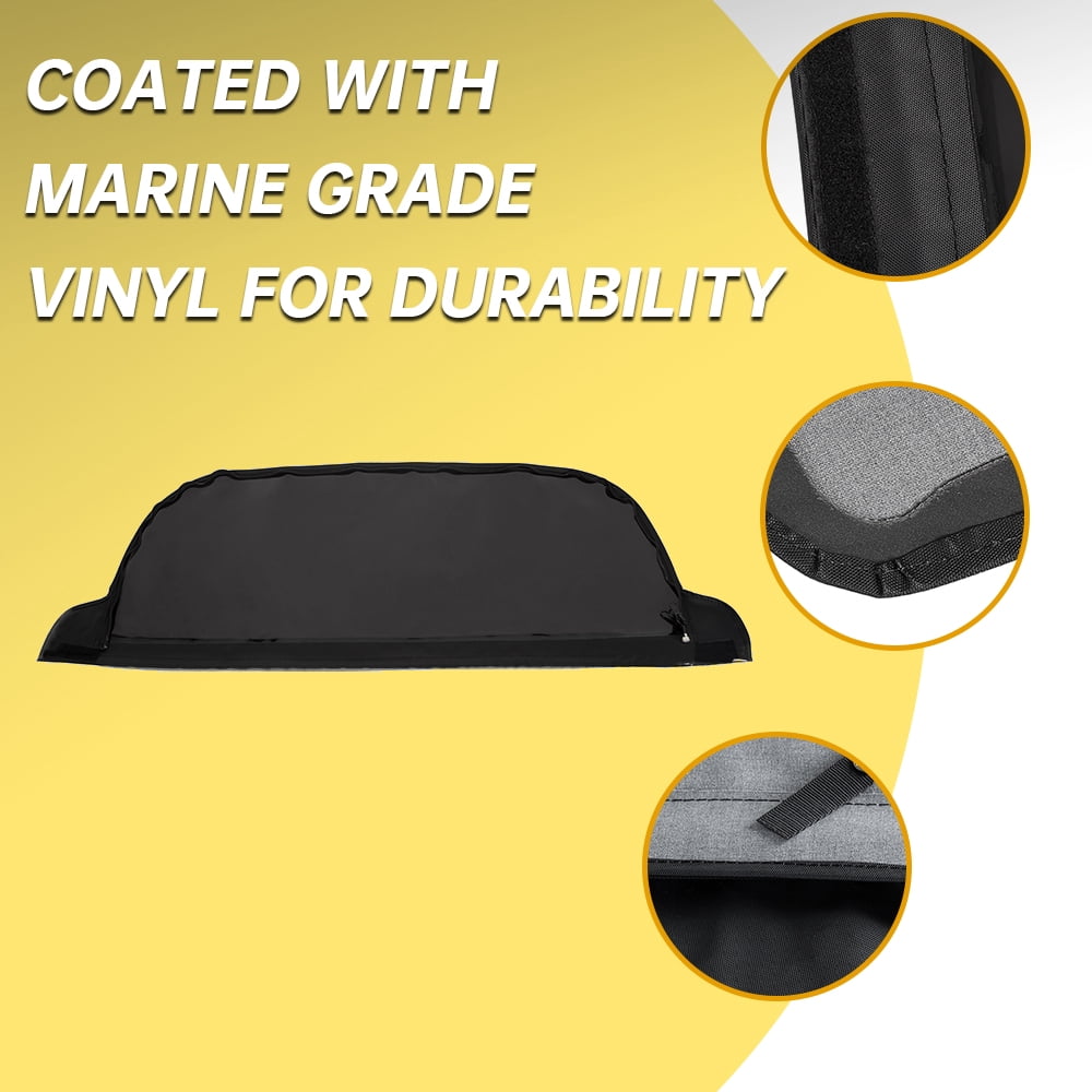 Kojem Replacement Soft Top W/Tinted Windows for 95 96 97 98 Suzuki Sidekick/Geo Tracker Black