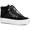 Black/Black, variant on Aqua Womens Bash Suede High Top Sneakers