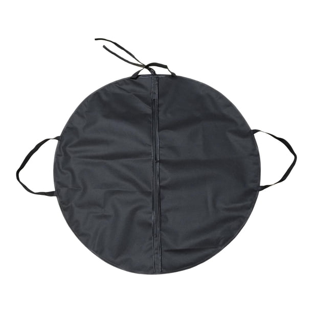 Bolsa de almacenamiento para tutú de ballet, bolso de mano para actuaciones, grande, portátil, redonda, resistente 77 centímetros