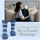 thumbnail image 3 of Calcetines tipo pantuflas Disney Stitch para mujer y adolescente, color azul, 3 of 7