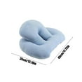 thumbnail image 3 of LEHOZIHEQ Face Down Pillow, Face Down Pillow for Sleeping/After Eye Surgery, Multifunctional Hollow Desktop Sleeping Pillow Office Lunch Break Pillow, 3 of 6