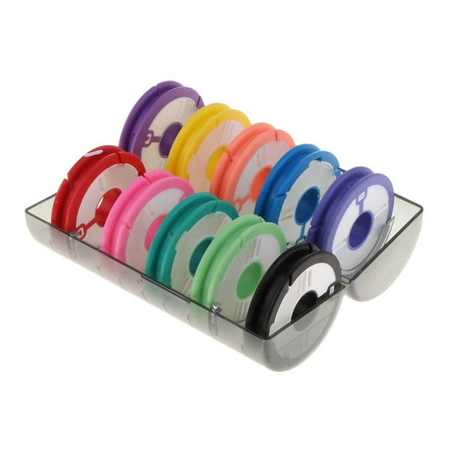Almencla 10 Pieces EVA Winding Board Fishing Line Shaft Bobbin Spools