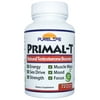 Purelife Primal-T – Natural Testosterone Booster for Men - Male Enhancing Supplement to Boost Low Testosterone Levels. Build Muscle Mass, Lose Fat, Increase Energy, Strength, Stamina (72 Capsules)