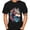 Black, variant on Summer Shirts for Men Fashion Animal Pattern 3D Printed Crew Neck Short Sleeve Summer Loose Casual Mens Tops Black XL