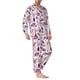 thumbnail image 2 of Balery Wine Pijama para Hombre de Dos Piezas con Manga Larga, Conjunto de Dormir y Descanso Suave con Bolsillos-X-Large, 2 of 7