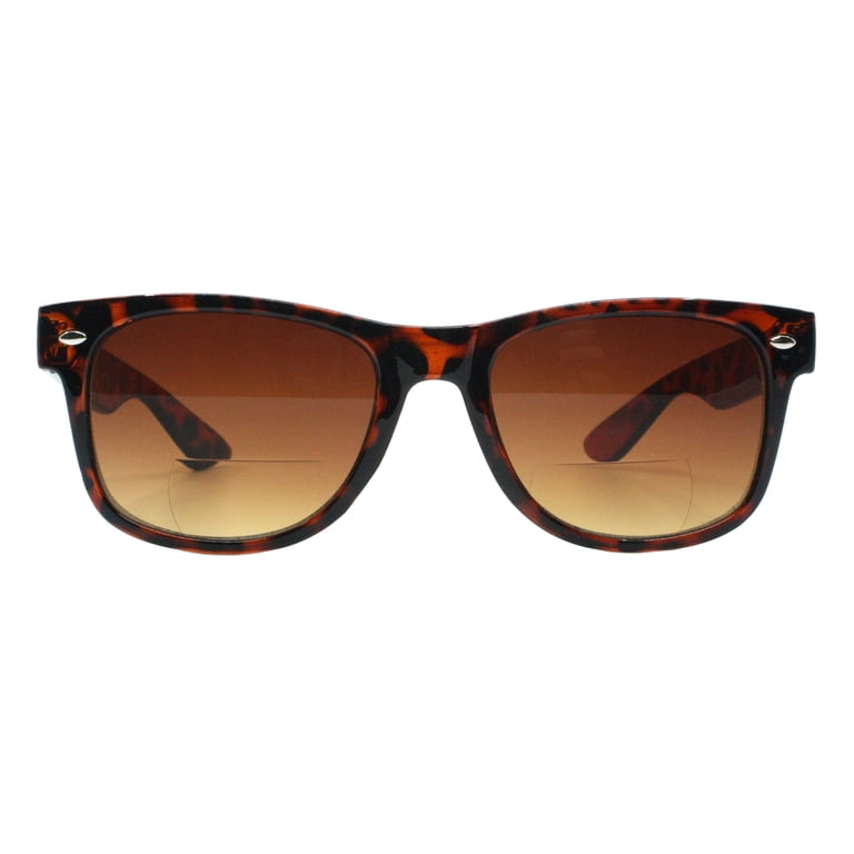 Bifocal Reading Sunglasses Classic Square Frame Spring Hinge  display picture 3