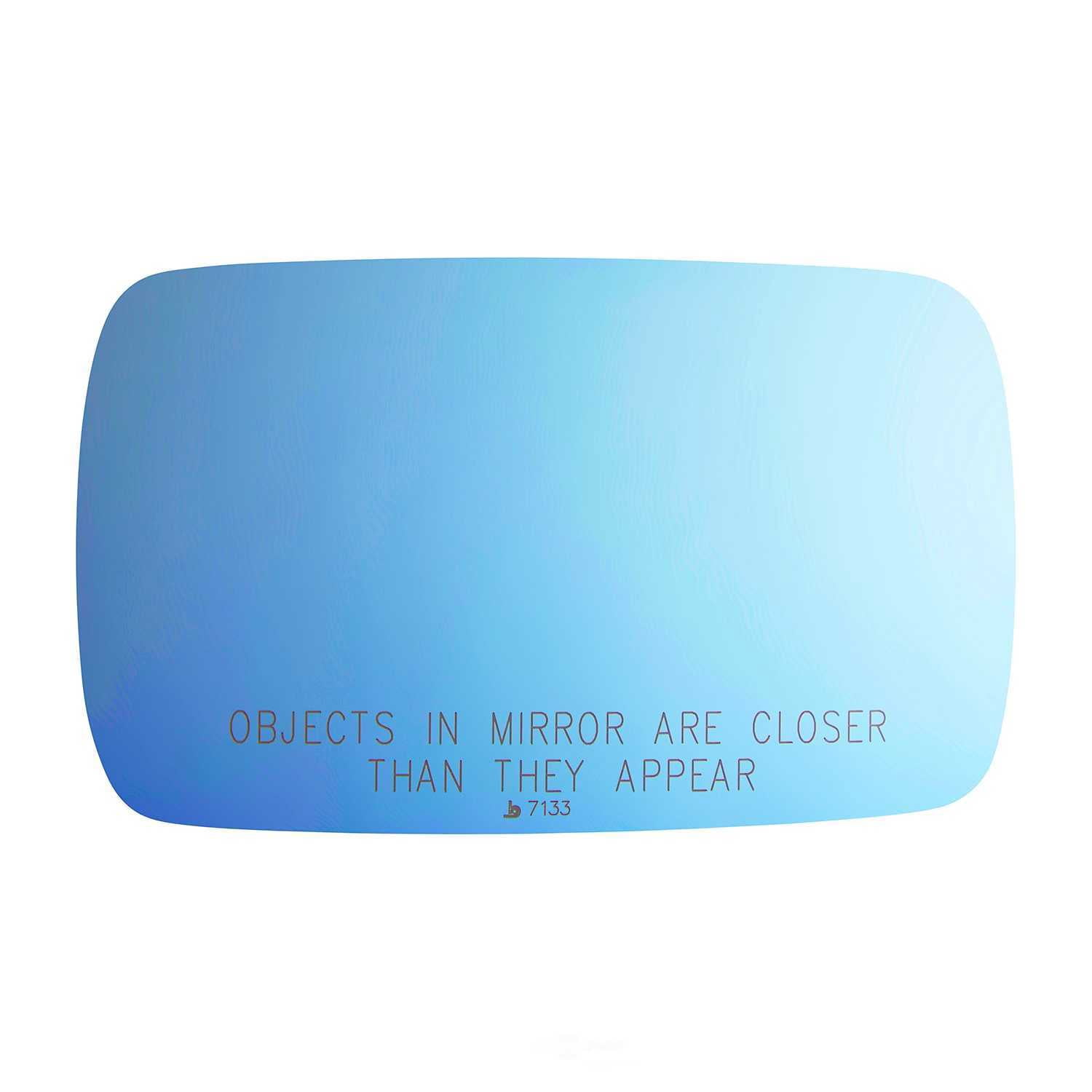 Burco Side View Mirror Replacement Glass - Blue Glass - 7133