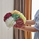 thumbnail image 4 of Paquete de 10 flores de hortensia rubor cabeza de flores de hortensia de seda artificial con tallos para la decoración del hogar del banquete de boda Ofspeizc CZJJ-HQ12-7, 4 of 5