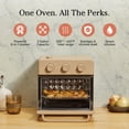 thumbnail image 2 of Our Place Wonder Oven | 6-in-1 Air Fryer & Toaster Oven with Steam Infusion | Compact, Countertop Friendly, Fast Preheat, Multifunctional | Air Fry, Toast, Roast, Bake, Reheat & Broil | Steam, 2 of 6