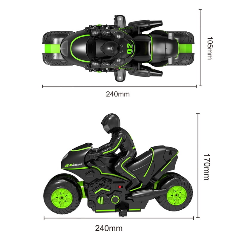 Buy Amerteer RC Motorcycle Remote Control Motorcycles for Kids ,High