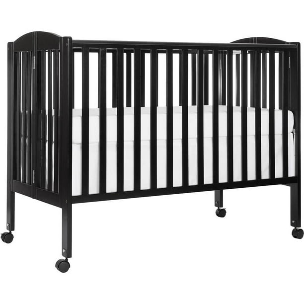 Dream On Me 2in1 Folding, FullSize Crib, Choose Your Finish