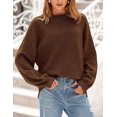 thumbnail image 3 of PRETTYGARDEN Women's Winter Sweaters Casual Crew Neck Long Sleeve Pullover Ribbed Knit Loose Fit Sweater Tops, 3 of 9