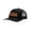 Black/Black Pop, variant on Trucker Hat 47% Cotton/28% Nylon/25% Polyester - Grandpa Life Father's Day Laser Engraved Patch
