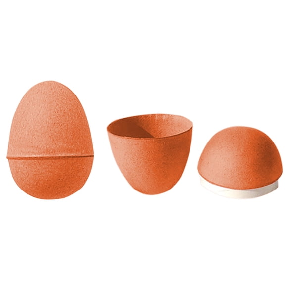 10Pcs Colored Paper Pulp Easter Eggs, sdhkgrrt Easter Eggs, Eco Friendly Paper Pulp Easter Eggs for DIY Crafts, Biodegradable Colored Easter Eggs for Easter Decorations, Sustainable Easter Party