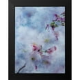 thumbnail image 2 of Phillip, Jamie 15x18 Black Modern Framed Museum Art Print Titled - BLue Watercolor Flower 2, 2 of 5