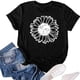 thumbnail image 1 of Camiseta de mujer, camiseta básica, ropa de moda, camiseta de cuello redondo para uso diario en camping L, 1 of 7
