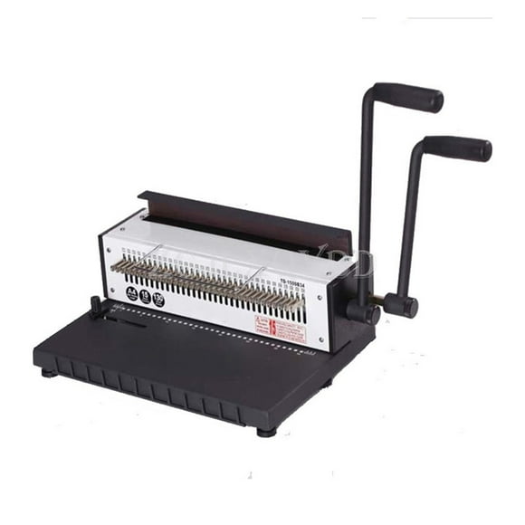 Manual Spiral Binding Machine Metal 34 Punching Square/Round 4 * 4mm Album A4 Paper Punching Machine ,Pinpoint Punching