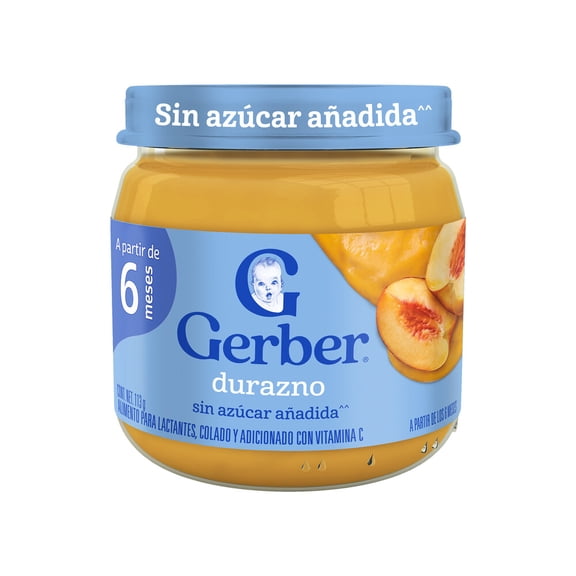 Papilla Gerber etapa 2 durazno 113 g