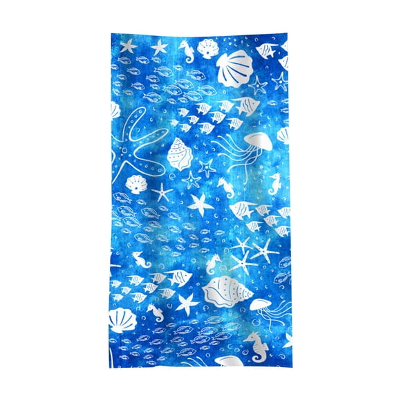 Btomtd Beach Towel Microfiber Beach Towels Sand Dry Lightweight Travel Towels For Adults Women Men Kids, mult icolor