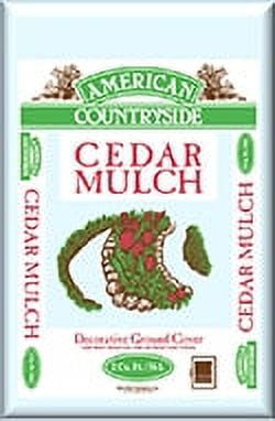 American Countryside Brown Cedar Mulch Blend – 2 Cu. ft.
