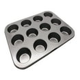 Tupukom 9 Cups Carbon steel Muffin Pan,Silicone Cupcake Pan Nonstick Molds,High Temperature