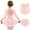 Pink, variant on Arshiner Girls Ballet Leotards with Chiffon Dance Skirt Long Sleeve Crisscross Back Toddler Dance Outfit Combo