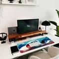 thumbnail image 7 of STOPERT Japanese Style Waves Large Gaming Mouse Pad for Desk, Desk Mat with Seamed Edges, Waterproof Desk Pad, Non-Slip Rubber Base, 31.5x11.8 Inch Keyboard Pad Computer Mat, Big XL Mousepad, 7 of 7