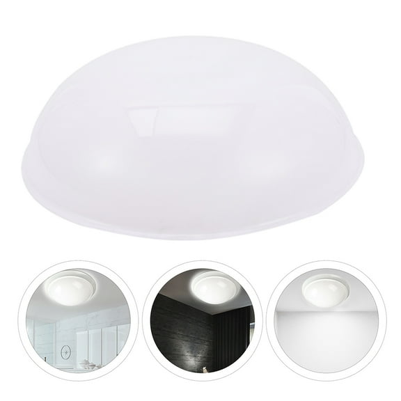ELAYARD 4Pcs White PVC Ceiling Light Cover for Home Use with Even Light Diffusion